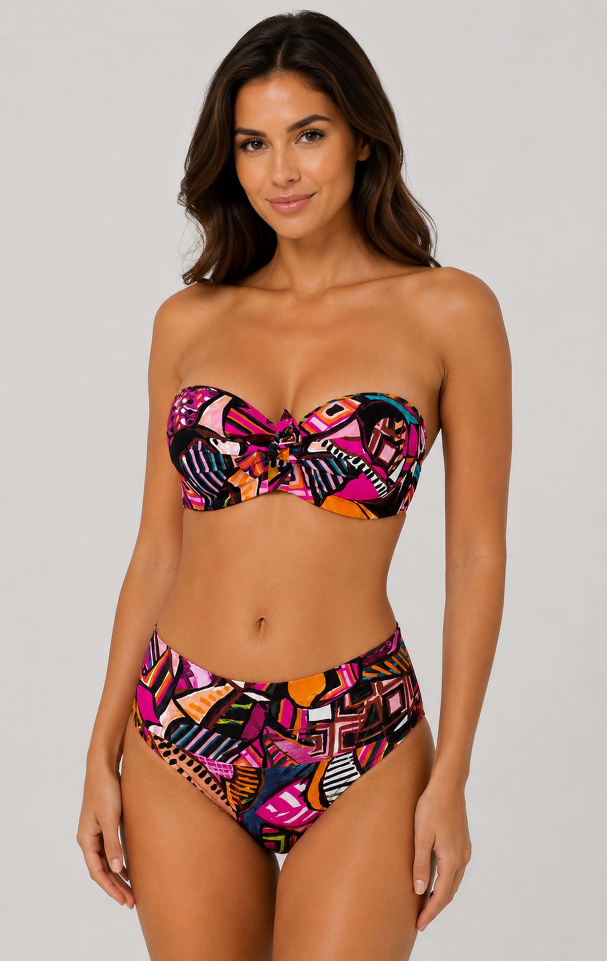 Women's Preformed Bandeau Bikini Bra L ART PREMIERE EBA7142 ANTIGEL