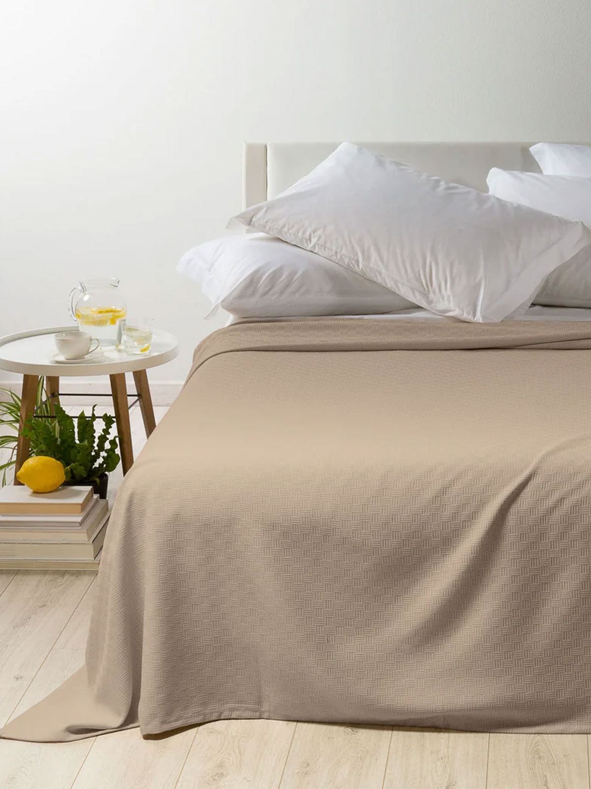 Copriletto Tinta Unita Biancheria Rodeo Cprt Caleffi