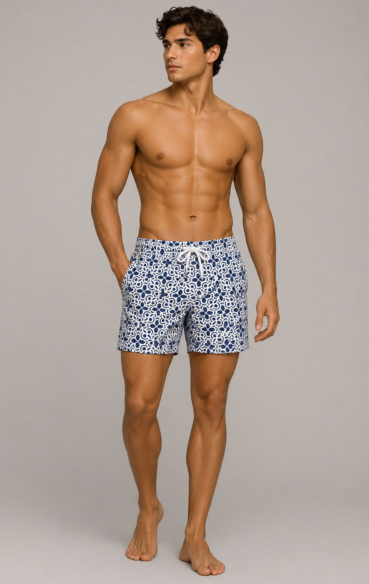 Costume boxer medio Uomo 106BF Dandy Ironic Summer