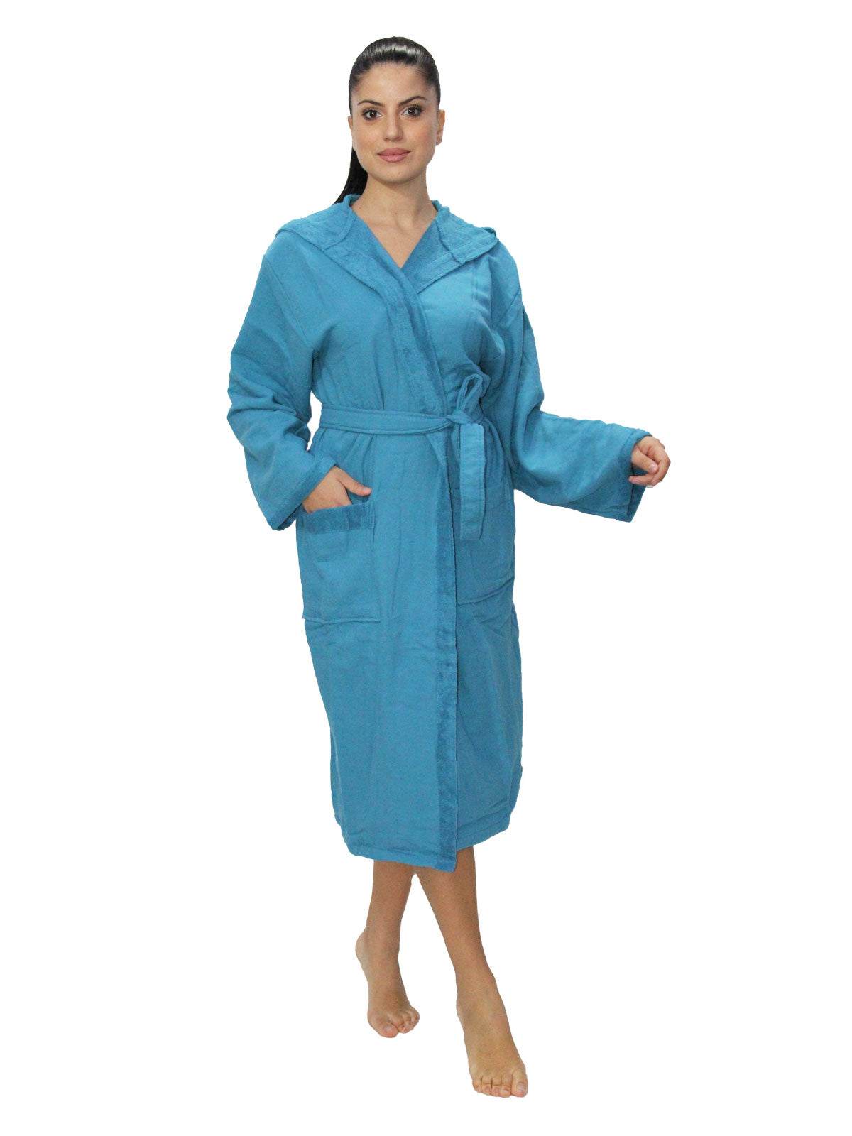 Accappatoio con cappuccio Biancheria Icon Acc Lovely Shabby - evabiancheria