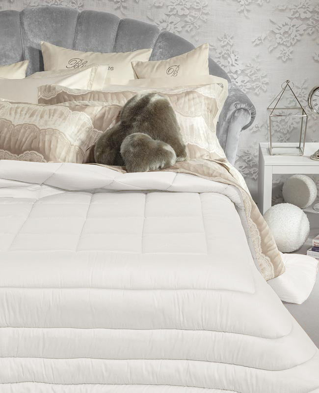 Trapunta Tinta Unita Biancheria Lory Trap Blumarine Home