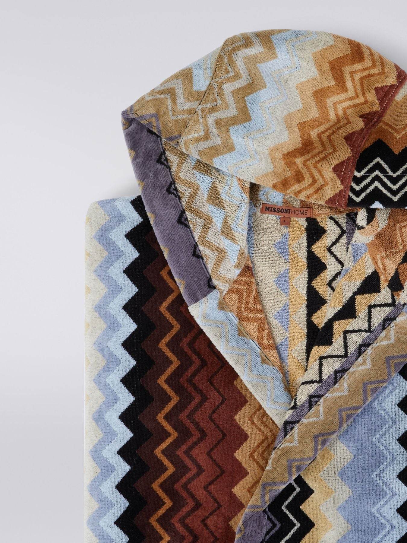 Accappatoio con cappuccio Unisex adulto Giacomo acc Missoni Home - evabiancheria