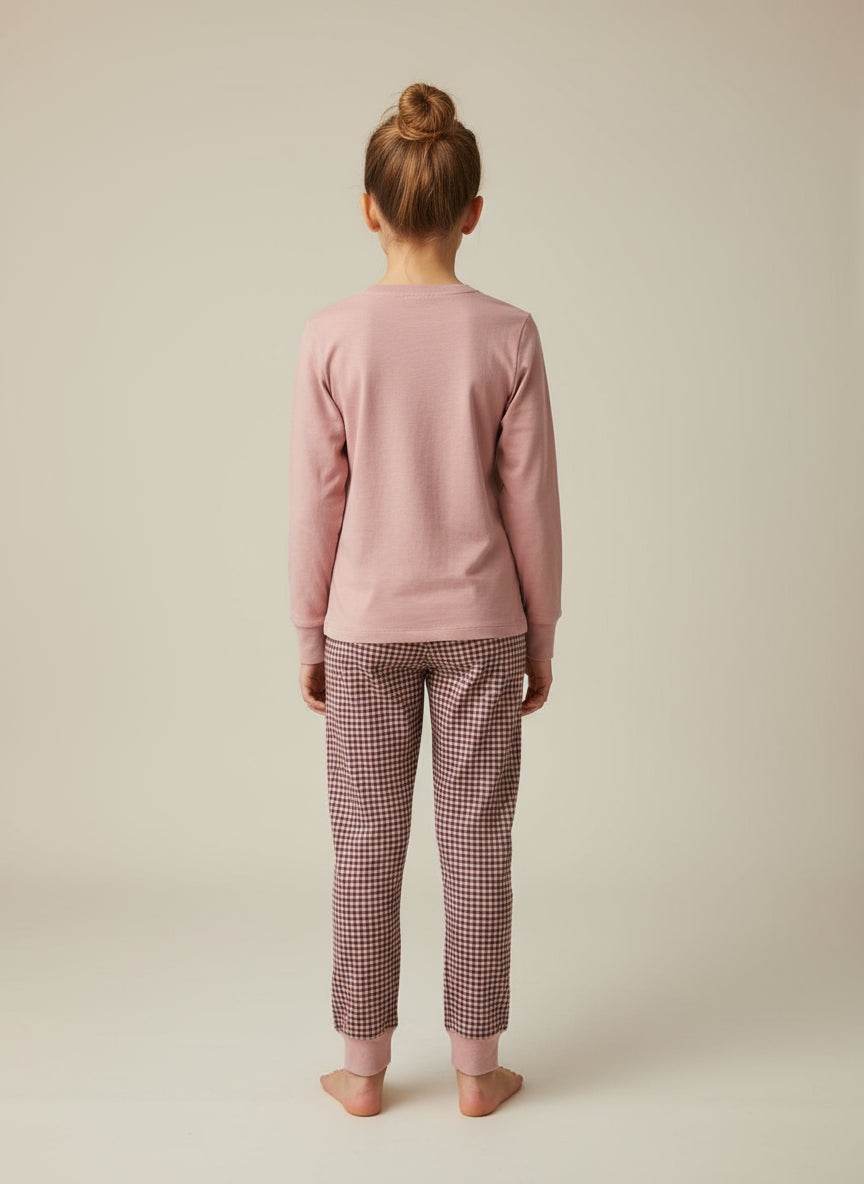 Pigiama Serafino Bambine e ragazze H6805 Happy People - evabiancheria