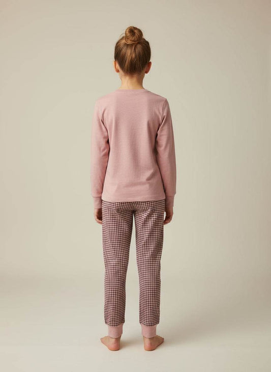 Pigiama Serafino Bambine e ragazze H6805 Happy People - evabiancheria