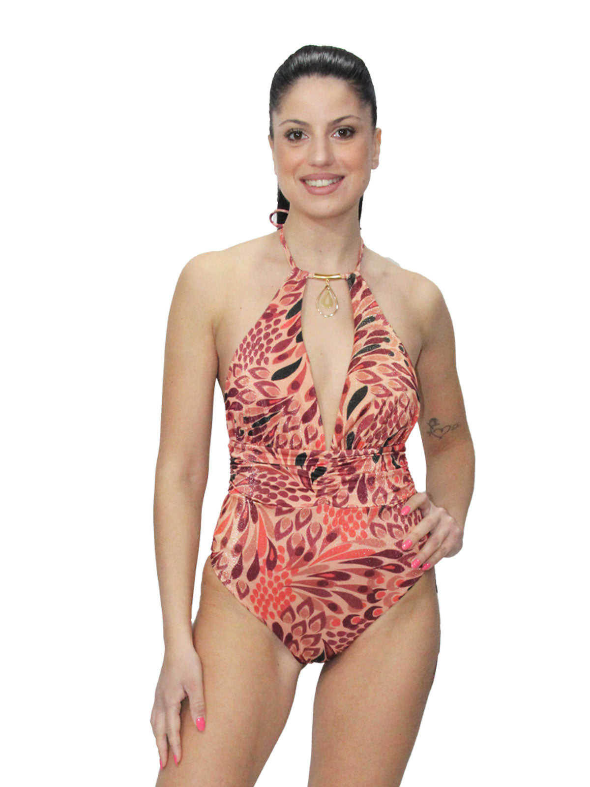 Costume intero Sfoderato senza ferro Donna H138 Huitre