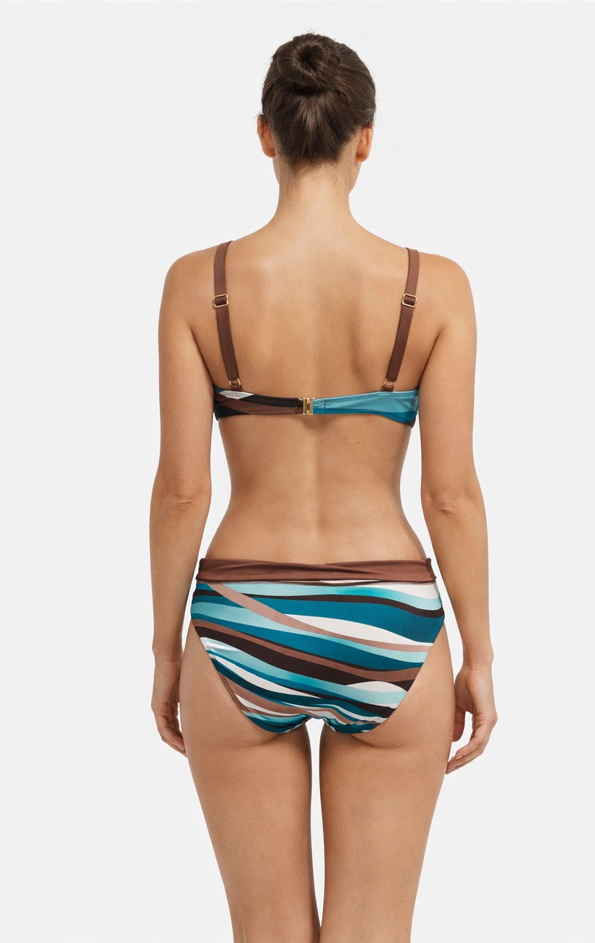 Bikini Sfoderato con ferretto Donna H211 Berna/Gioia Huitre