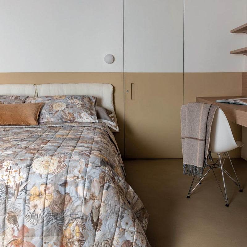 Trapunta Stampato Biancheria Protea Trap Fazzini - evabiancheria