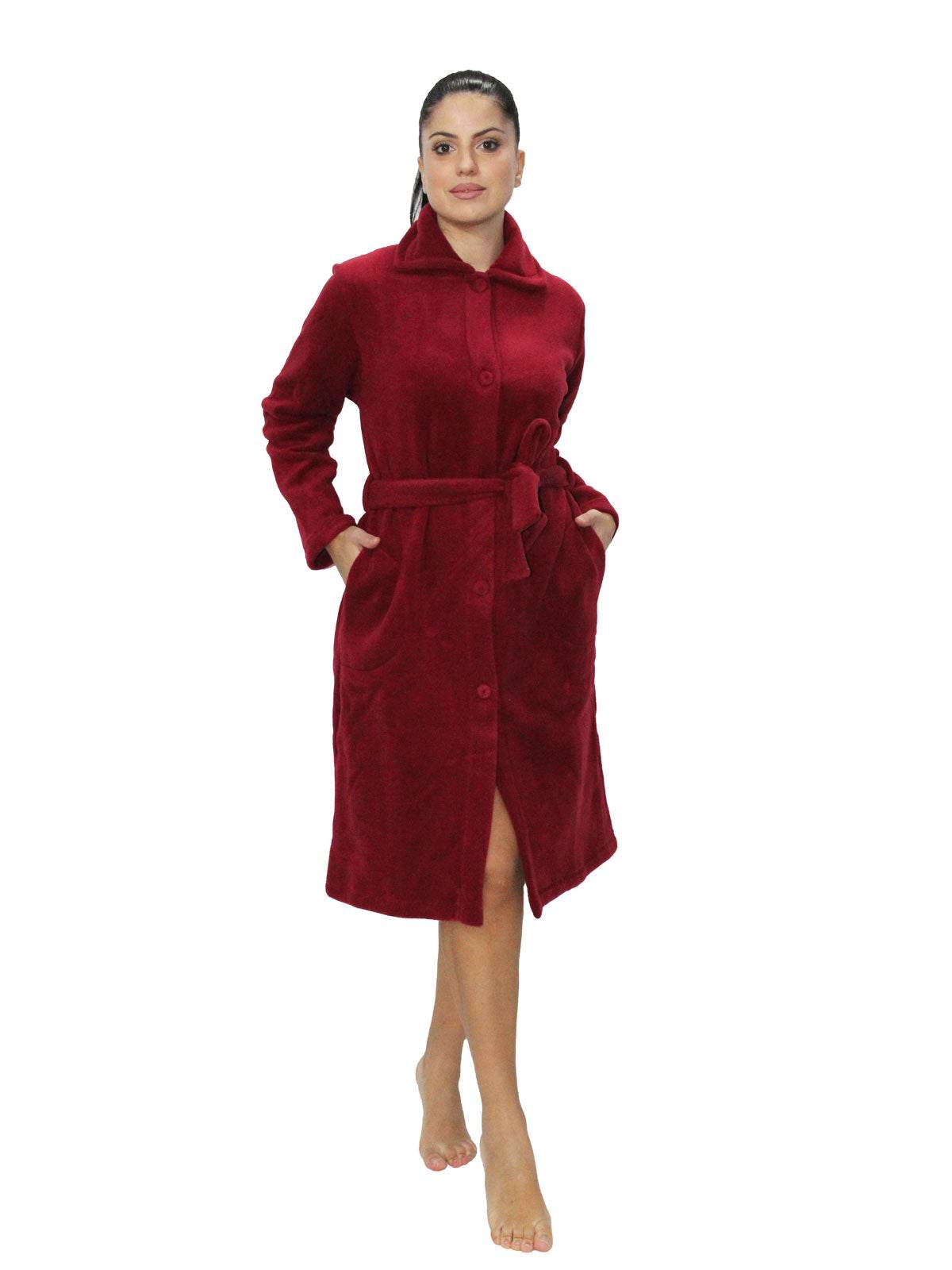 Vestaglia Abbottonata Donna I2560 Fida - evabiancheria