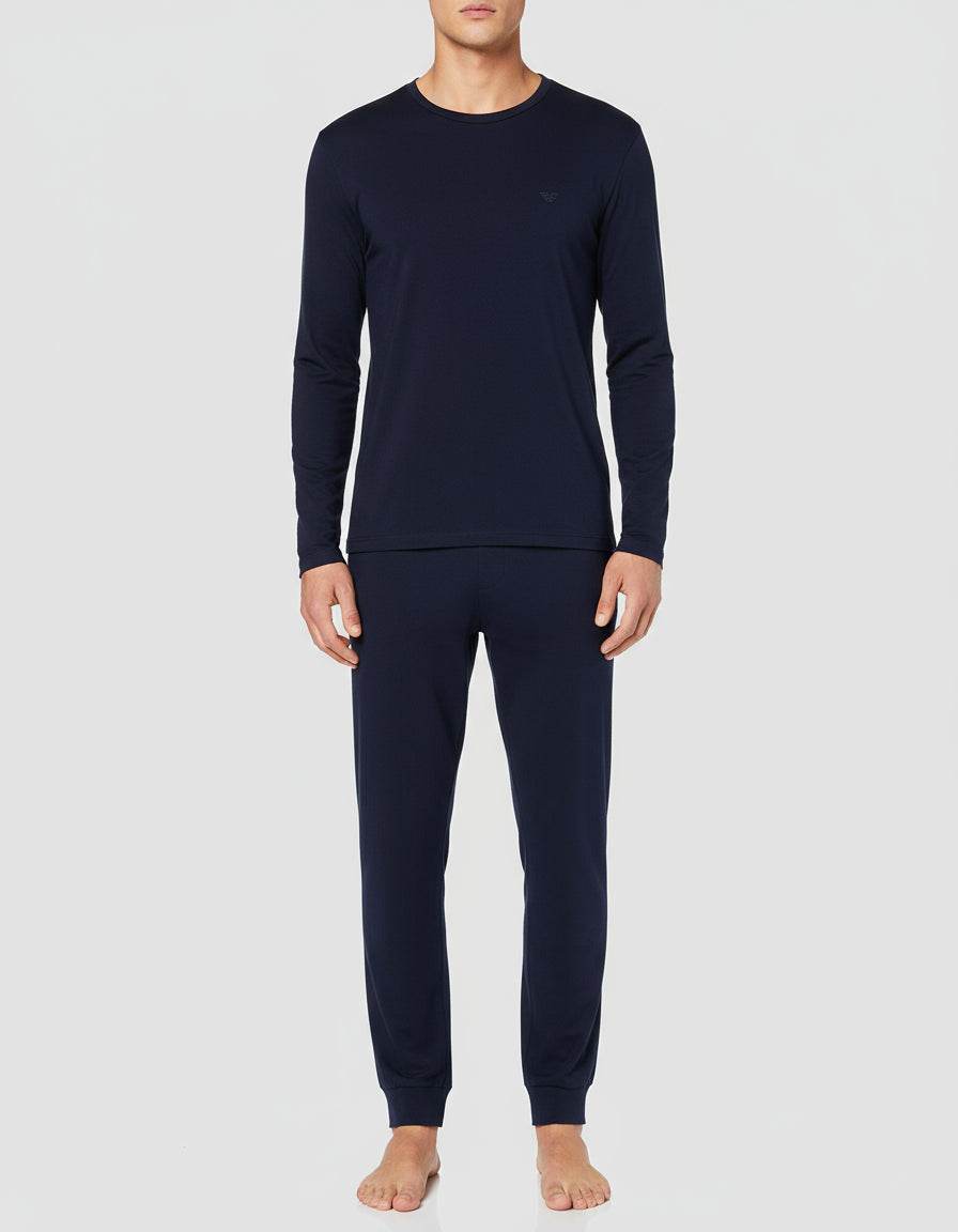 Pigiama Giro collo Uomo AF10789 EM000616 Emporio Armani - evabiancheria