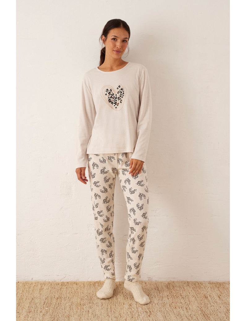 Pigiama Pigiama + Vestaglia Donna N18703 Promise - evabiancheria