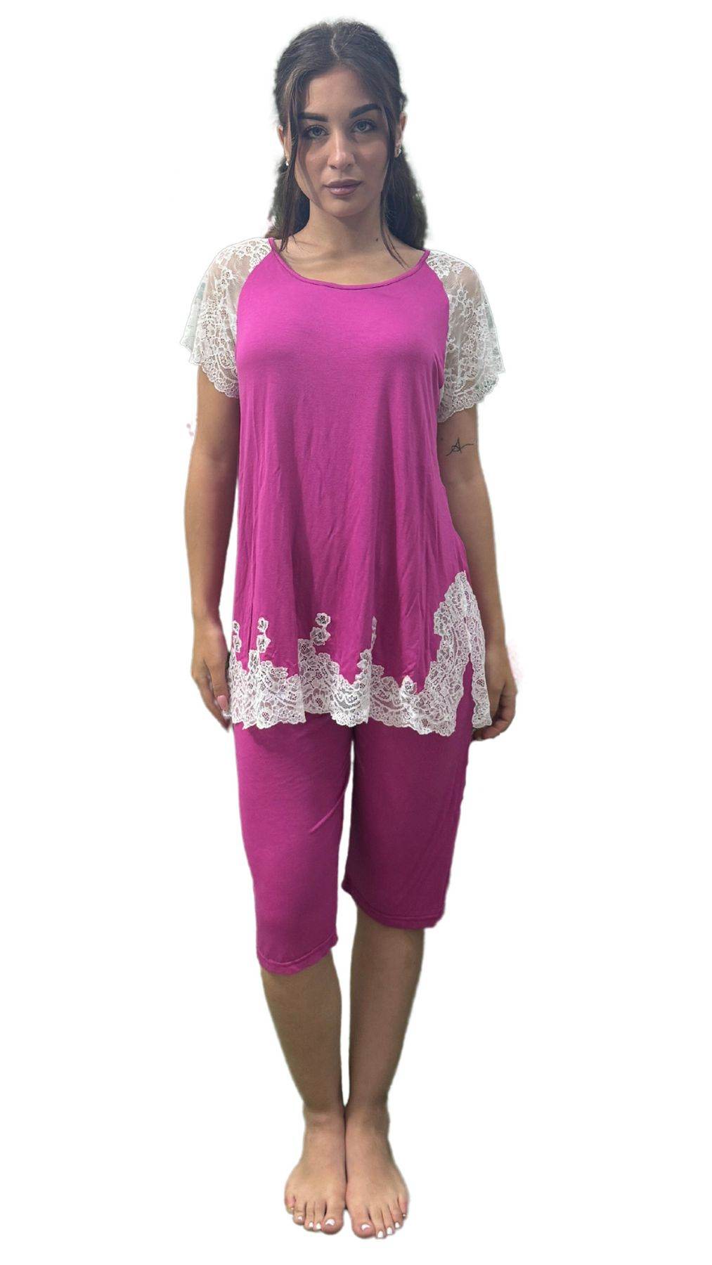 Pigiama pinocchietto Donna 6477 Clara Rossi Firenze - evabiancheria