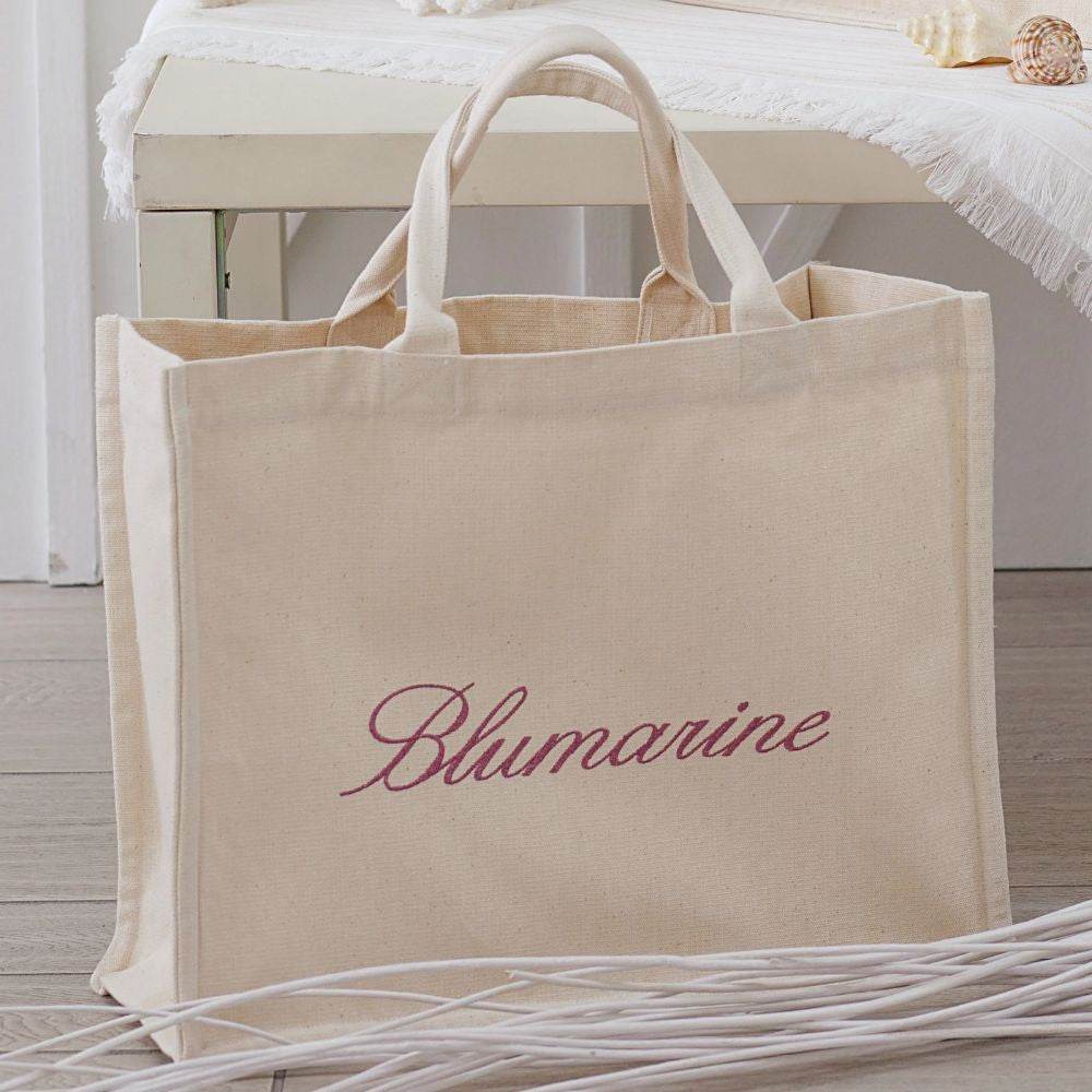 Borsa Mare 44x35x16 Donna Gabardine Blumarine Home - evabiancheria
