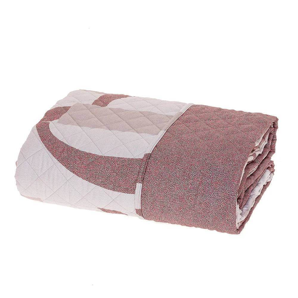 Quilt Stampato Biancheria Domino quilt Borbonese - evabiancheria