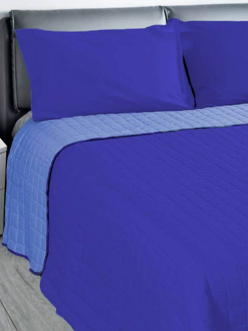 Quilt Tinta Unita Biancheria FLASH BICOLOR QUILT Acca 24 - evabiancheria