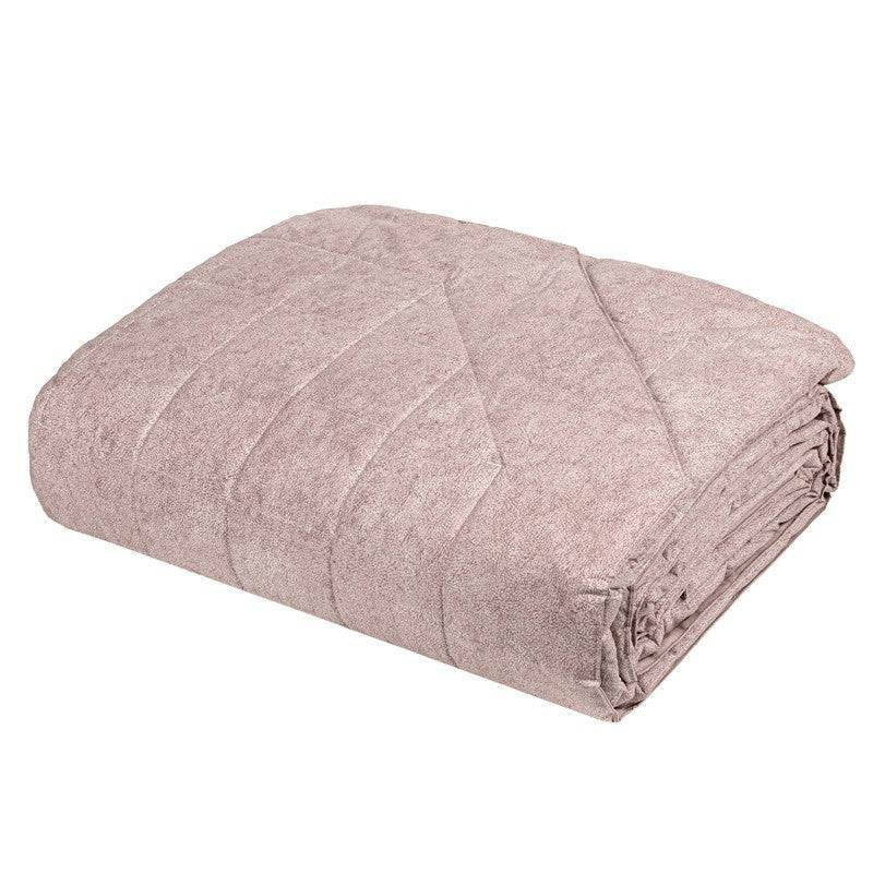 Quilt Tinta Unita Biancheria Galuchat Quilt Fazzini - evabiancheria