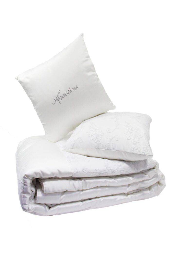 Quilt con pizzo Biancheria PARIS Agostini - evabiancheria