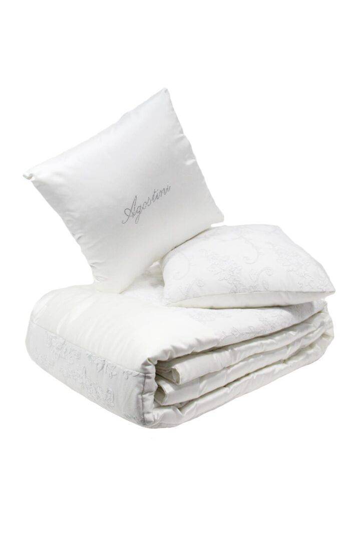 Quilt con pizzo Biancheria PARIS Agostini - evabiancheria