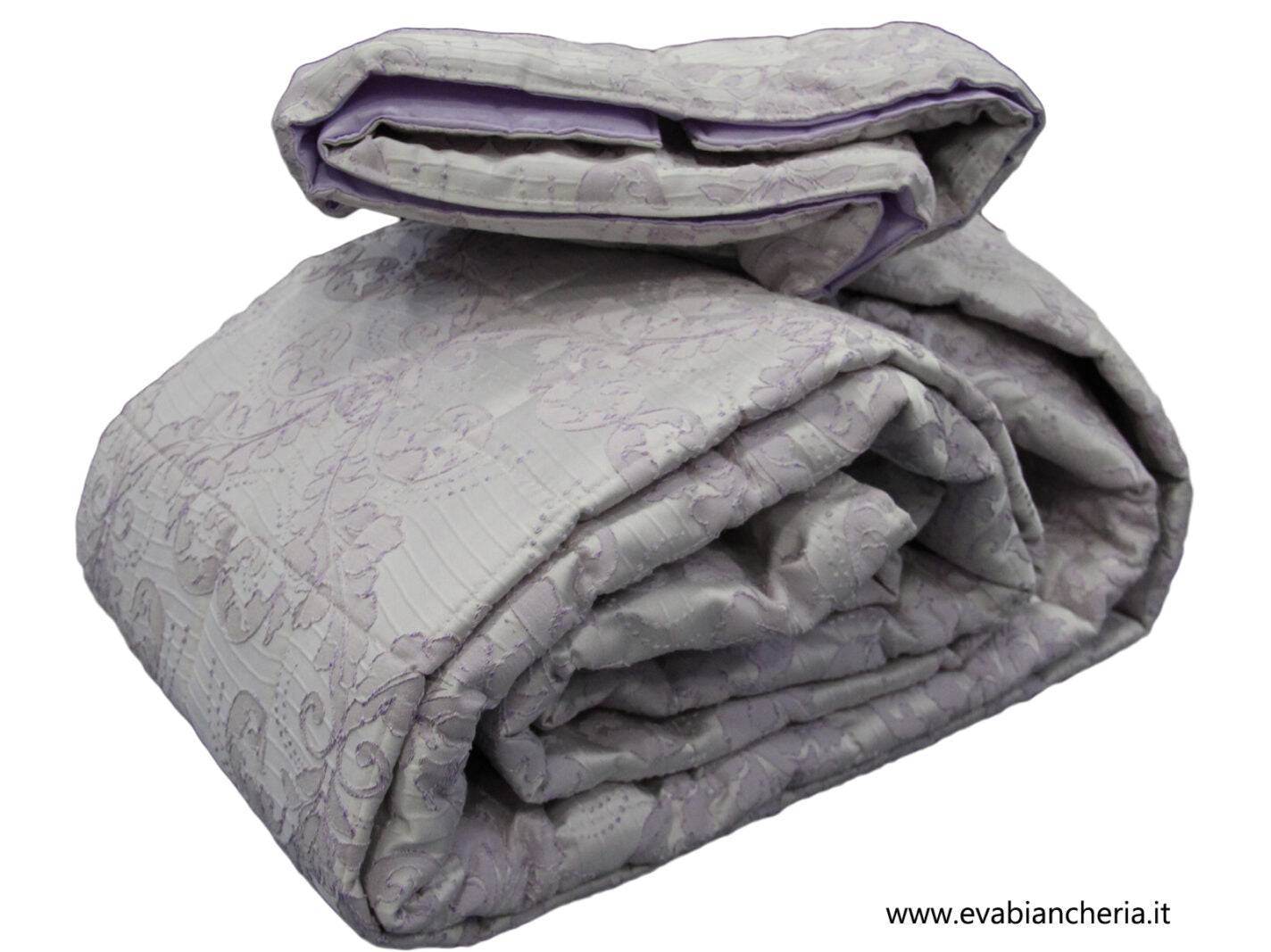 Quilt jacquard Biancheria ANSEDONIA Agostini - evabiancheria