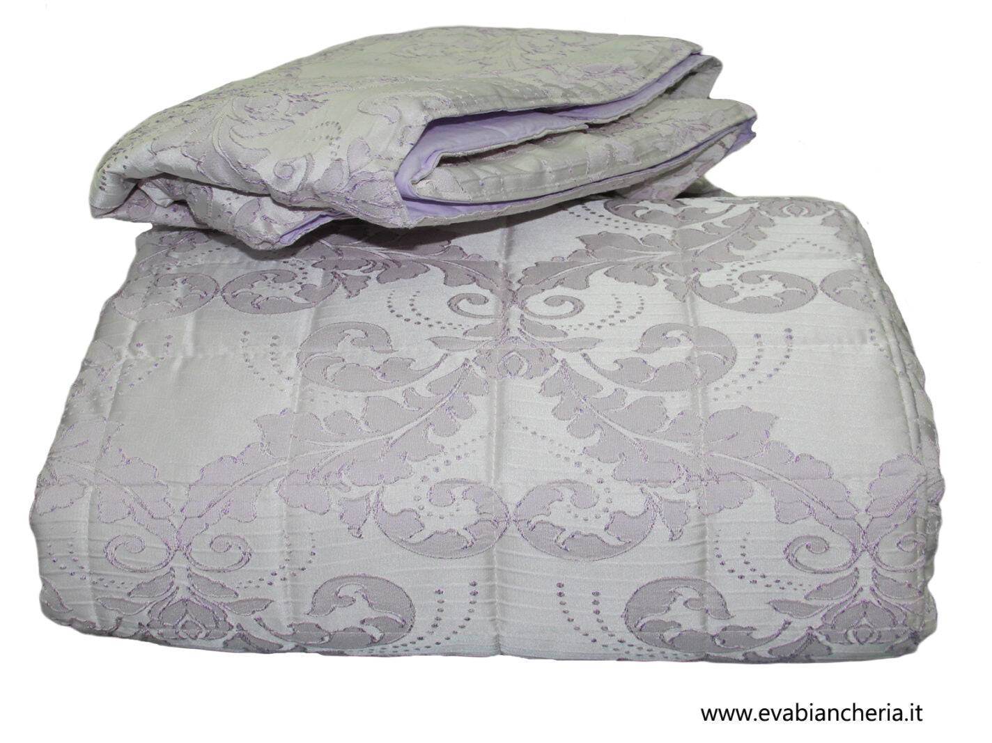 Quilt jacquard Biancheria ANSEDONIA Agostini - evabiancheria