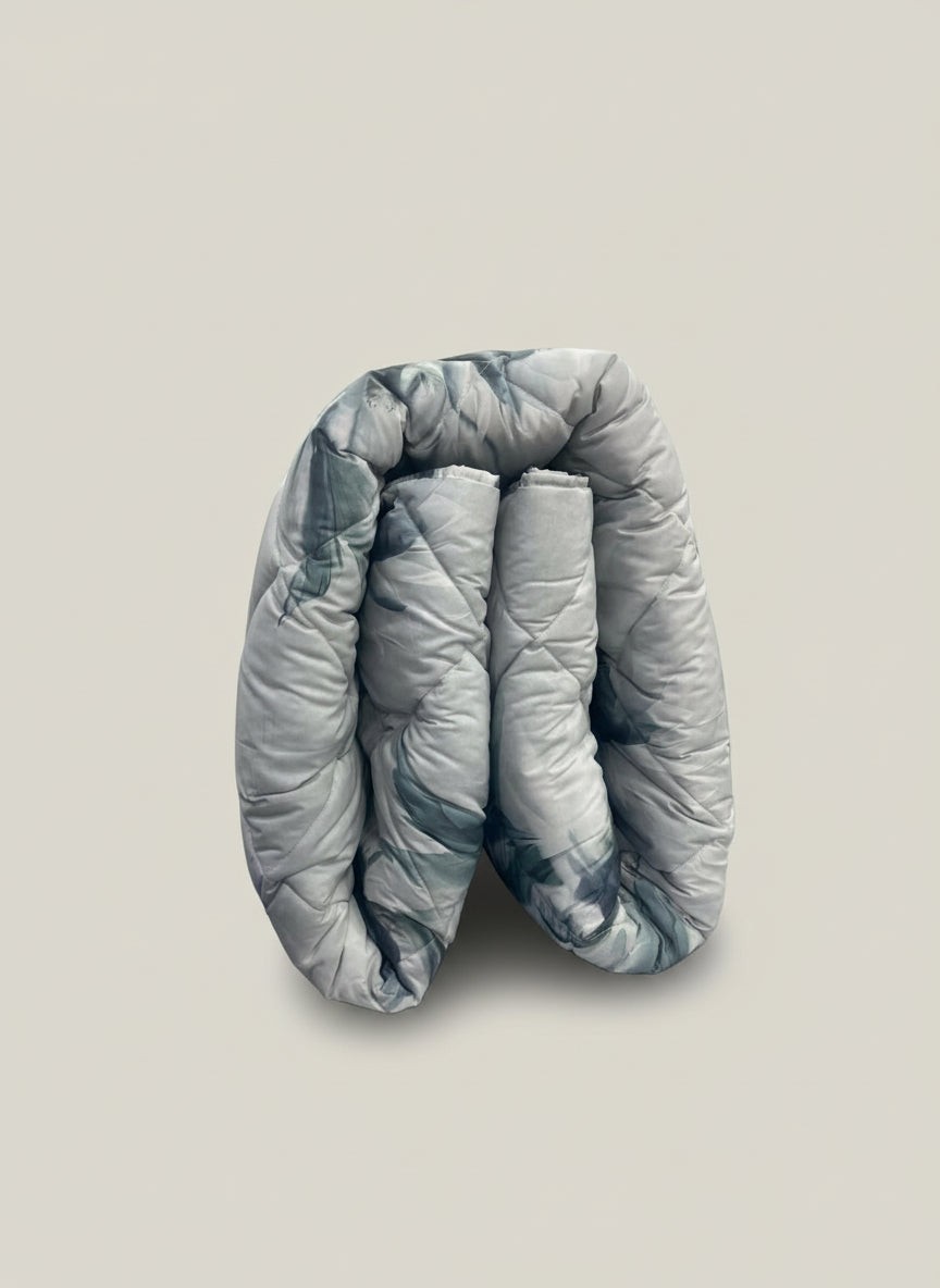 Trapunta stampata Biancheria Lago D'Argento Trap MIrabello