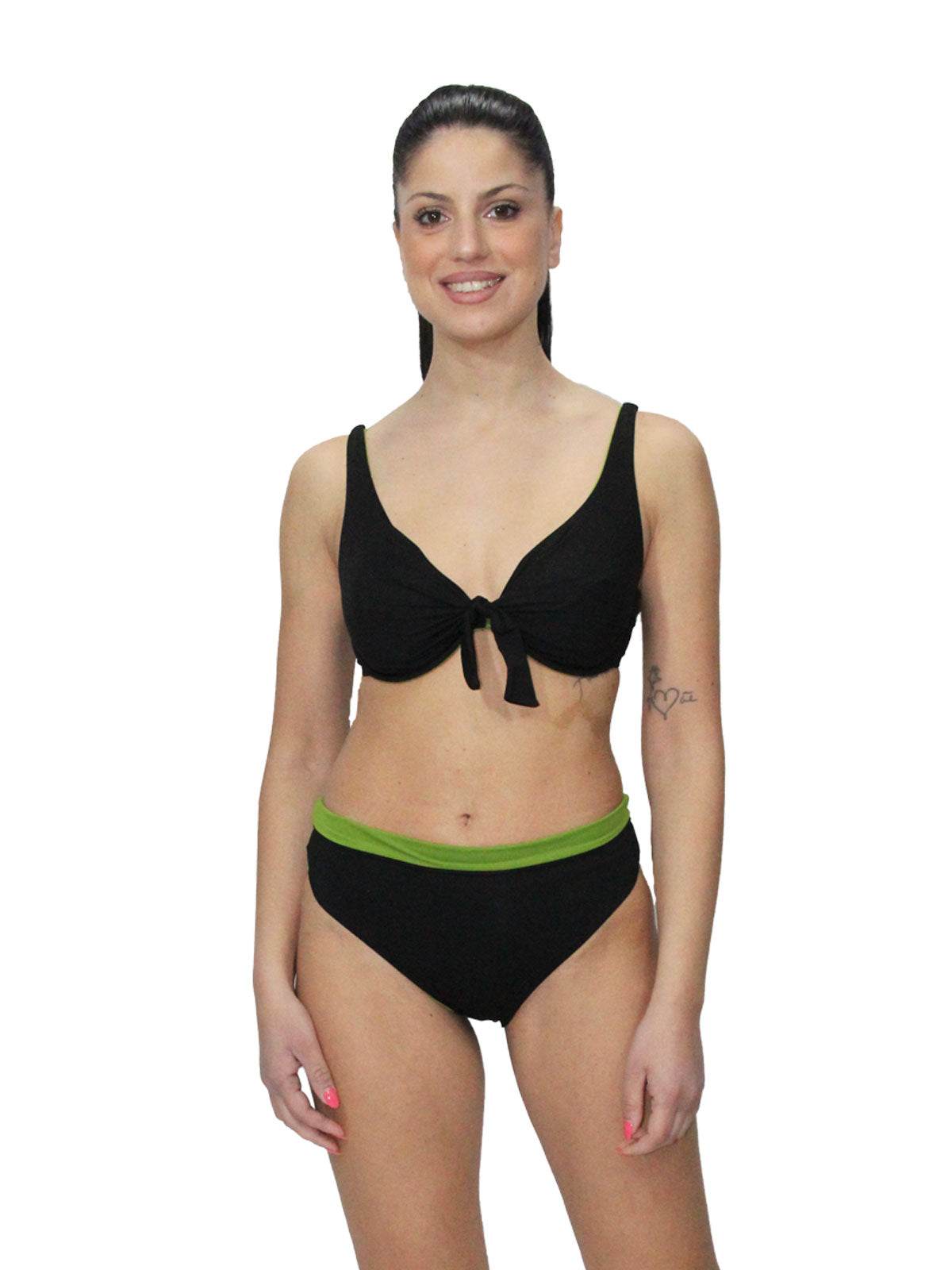 Bikini Sfoderato con ferretto Donna H302 Huitre - evabiancheria