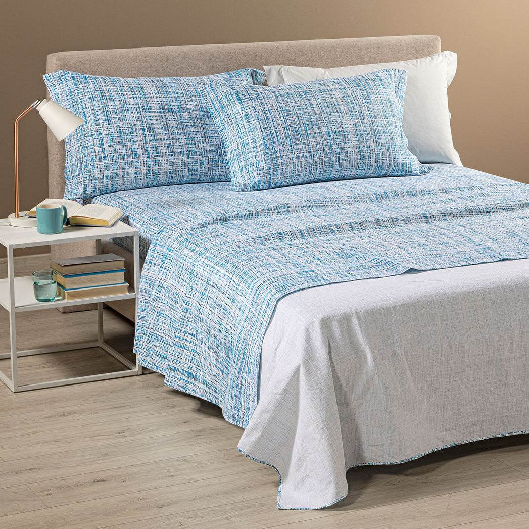 Lenzuola Tinta Unita Biancheria Candy Cpl Flan Caleffi - evabiancheria