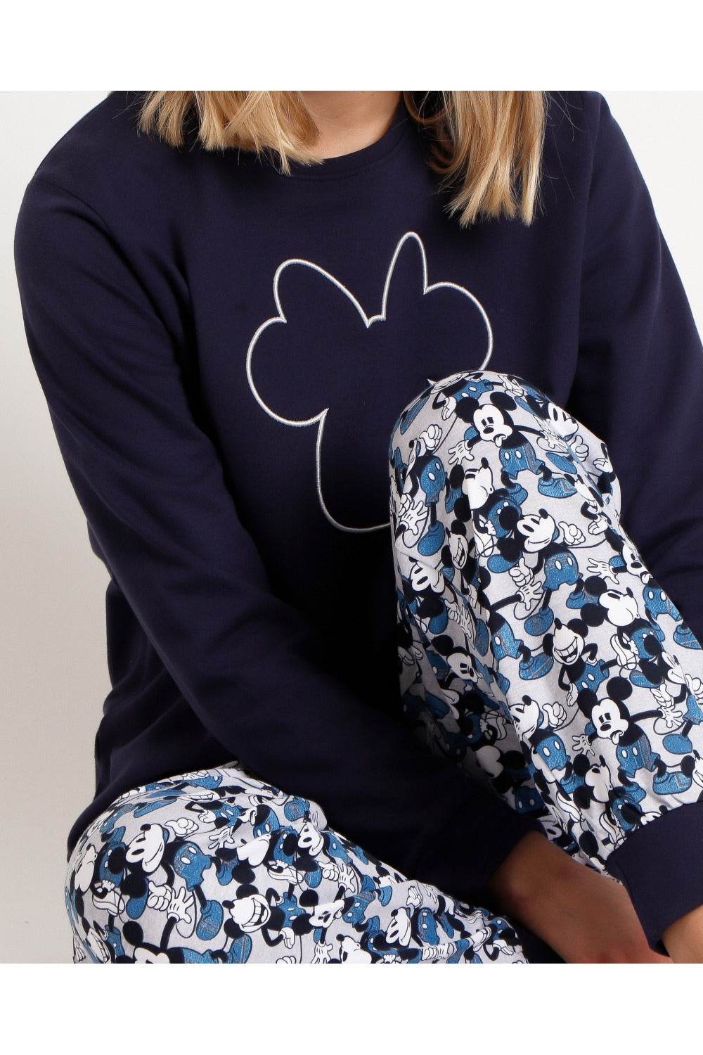 Pigiama Giro collo Donna 62677 Disney - evabiancheria