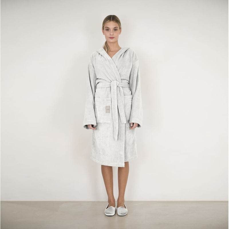 Accappatoio con cappuccio Biancheria Coccola Acc Fazzini - evabiancheria