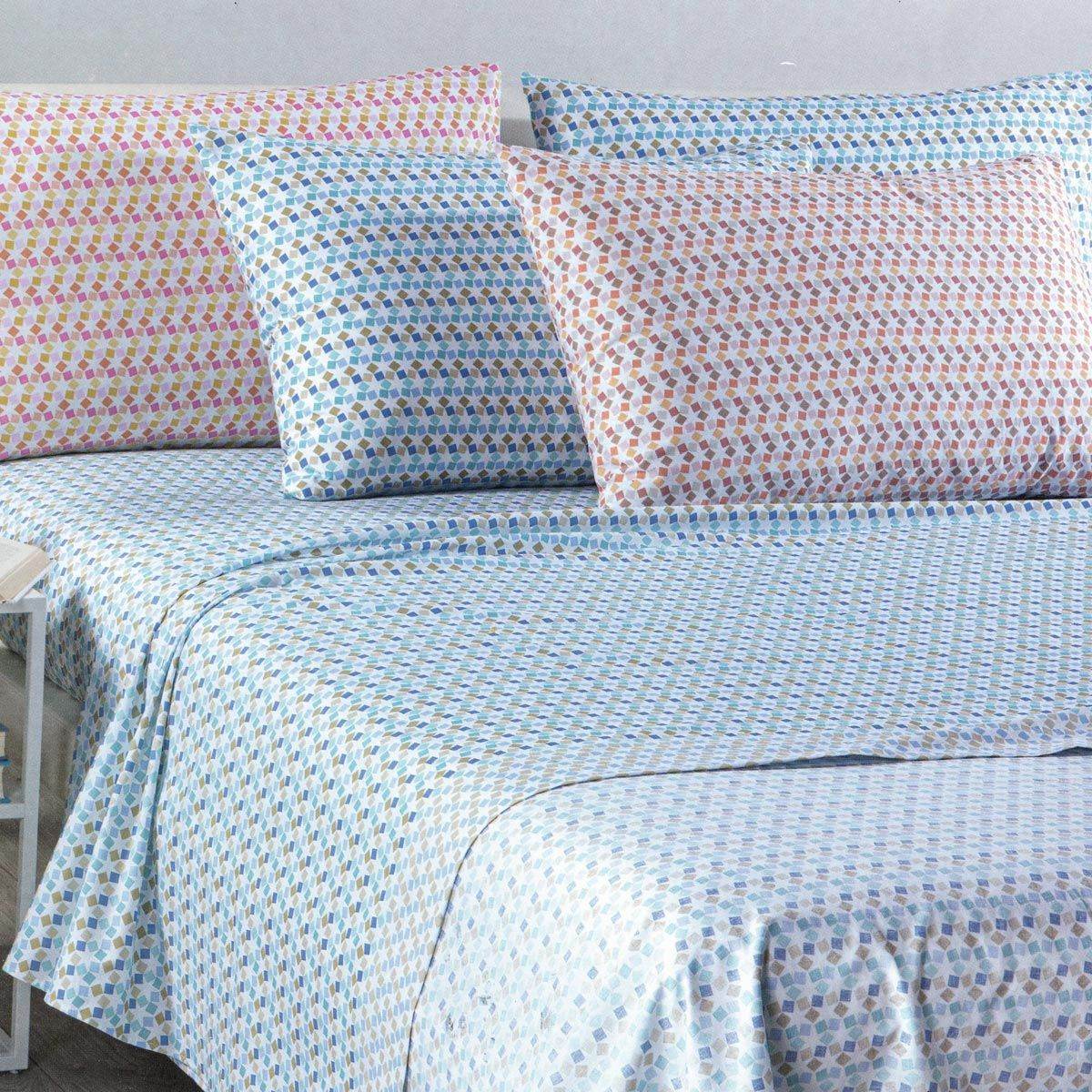 Lenzuola Stampato Biancheria Smart Cpl Caleffi - evabiancheria