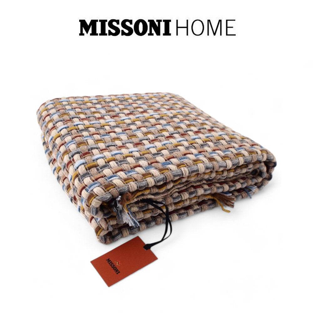 Plaid 130x190 Biancheria Jocker Plaid Missoni Home - evabiancheria