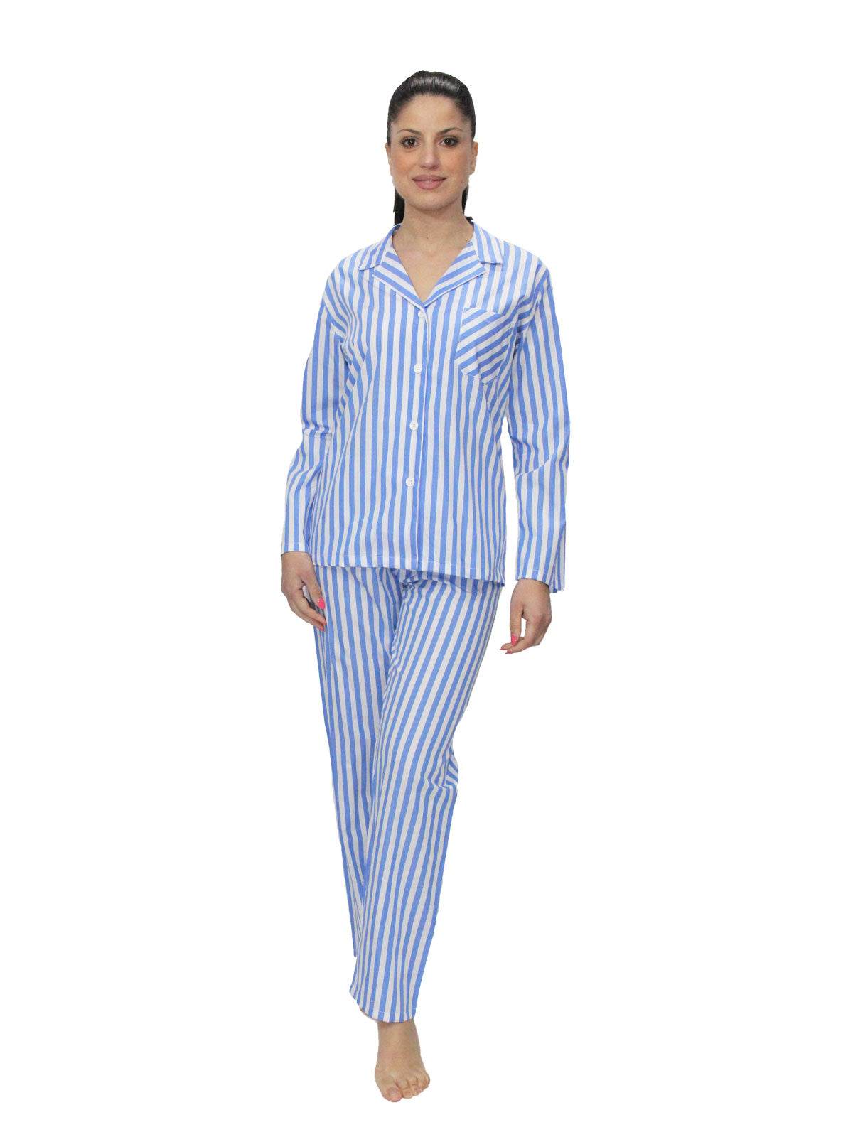 Pigiama Aperto Donna Miele Riga Crispo - evabiancheria