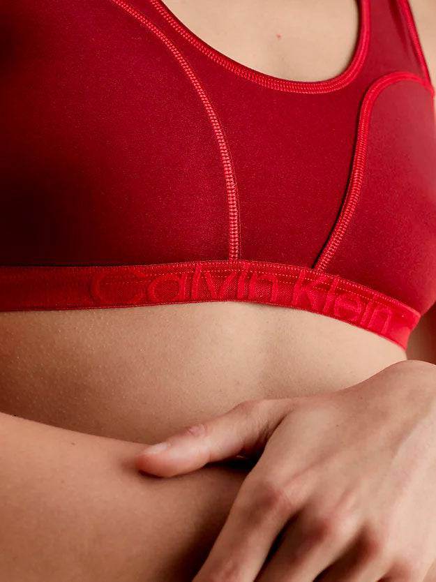 Reggiseno Bralette + Brasiliano Donna QF7493E Calvin Klein - evabiancheria