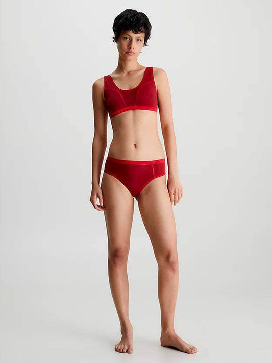 Reggiseno Bralette + Brasiliano Donna QF7493E Calvin Klein - evabiancheria