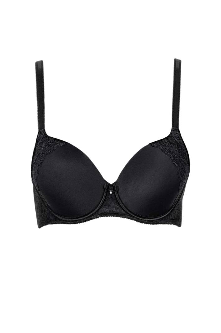 Reggiseno Coppa preformata Donna EVELYN 20228/9 nero Lisca evabiancheria