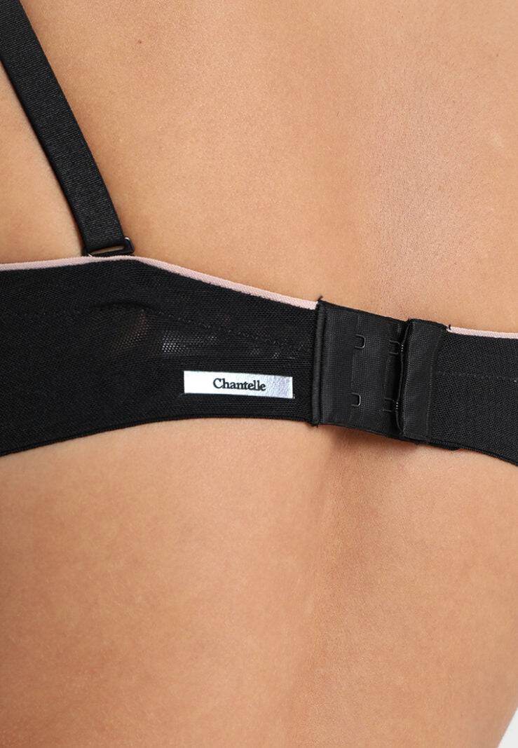 Reggiseno Fascia Preformata Donna ABSOLUTE INVISIBLE 2925 nero Chantelle - evabiancheria