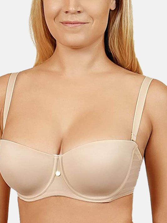 Reggiseno Fascia Preformata Donna ALEGRA 20152 Lisca - evabiancheria