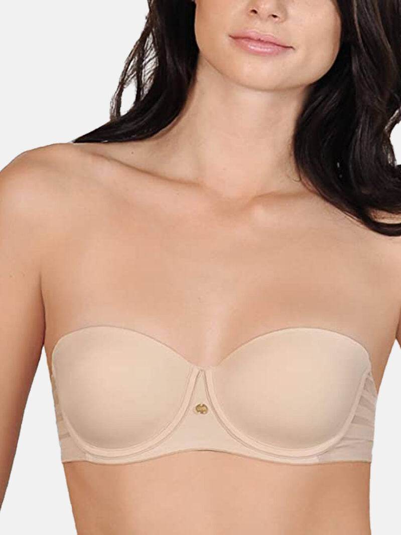 Reggiseno Fascia Preformata Donna ALEGRA 20152 Lisca - evabiancheria