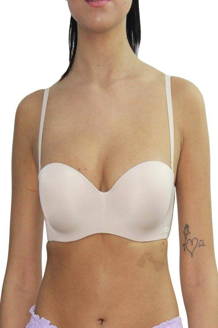 Reggiseno Fascia Preformata Donna L06RQ Nudo Lovable - evabiancheria