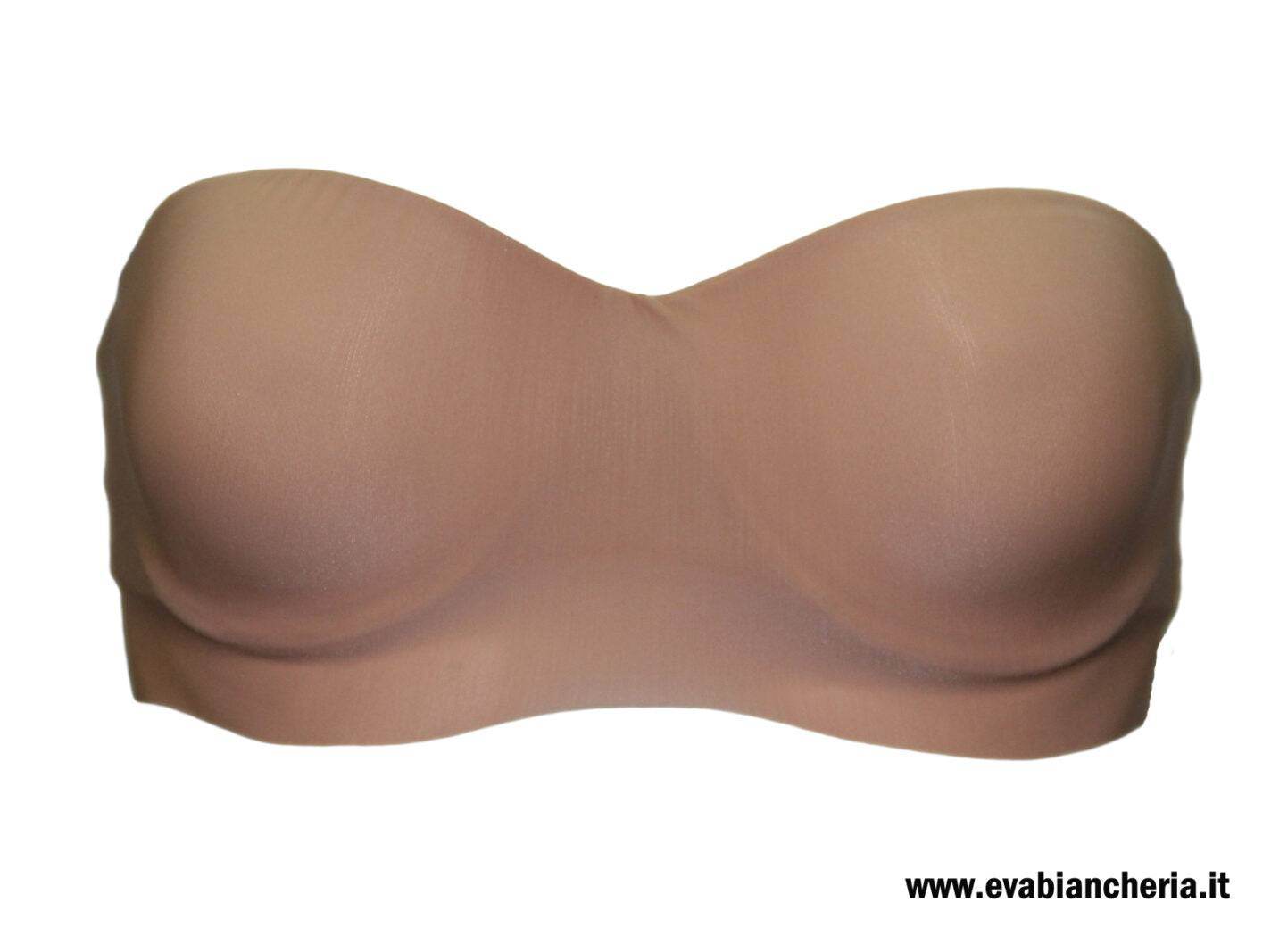 Reggiseno Fascia Preformata Donna R1222 Eurocorset - evabiancheria