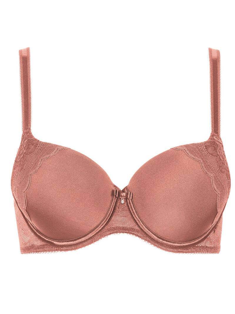 Reggiseno Foderato con ferretto Donna EVELYN 20228/9 Ambra Lisca - evabiancheria