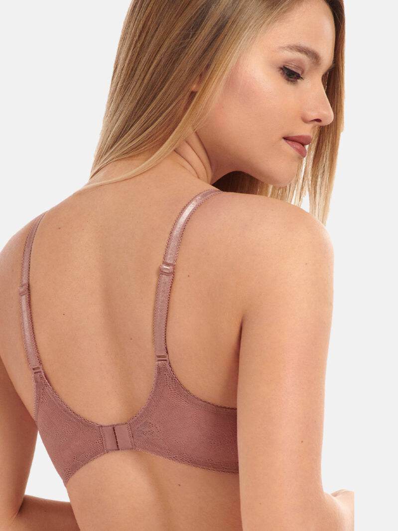 Reggiseno Foderato con ferretto Donna EVELYN 20228/9 Ambra Lisca - evabiancheria