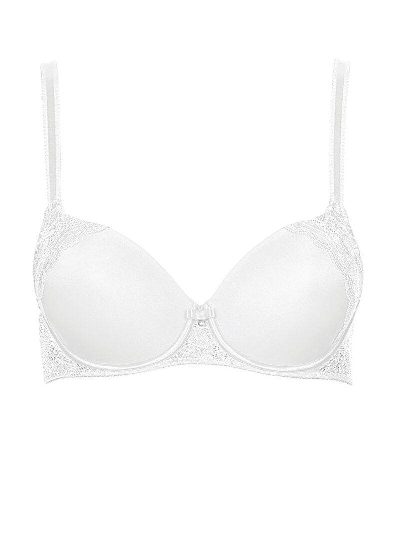 Reggiseno Foderato con ferretto Donna EVELYN 20228/9 bianco Lisca - evabiancheria