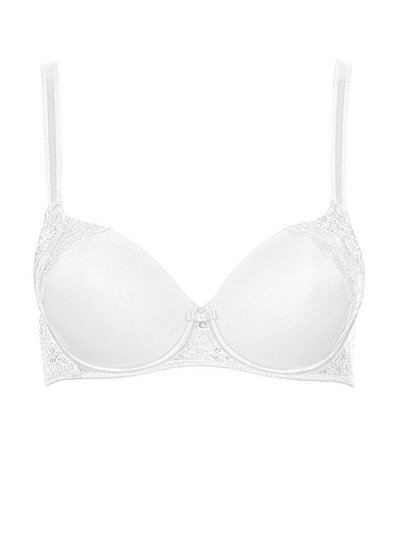 Reggiseno Foderato con ferretto Donna EVELYN 20228/9 bianco Lisca evabiancheria