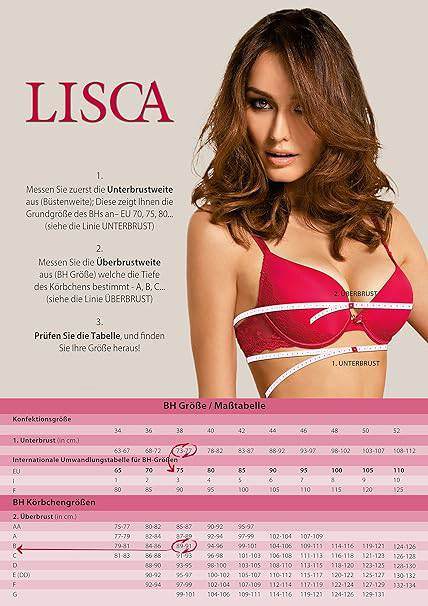 Reggiseno Sfoderato con ferretto Donna ALEGRA 20147-8 Lisca - evabiancheria