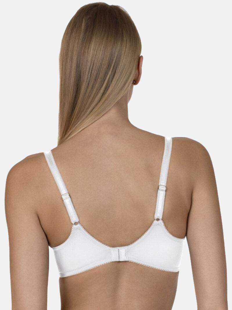 Reggiseno Sfoderato con ferretto Donna EVELYN 20226 bianco Lisca - evabiancheria