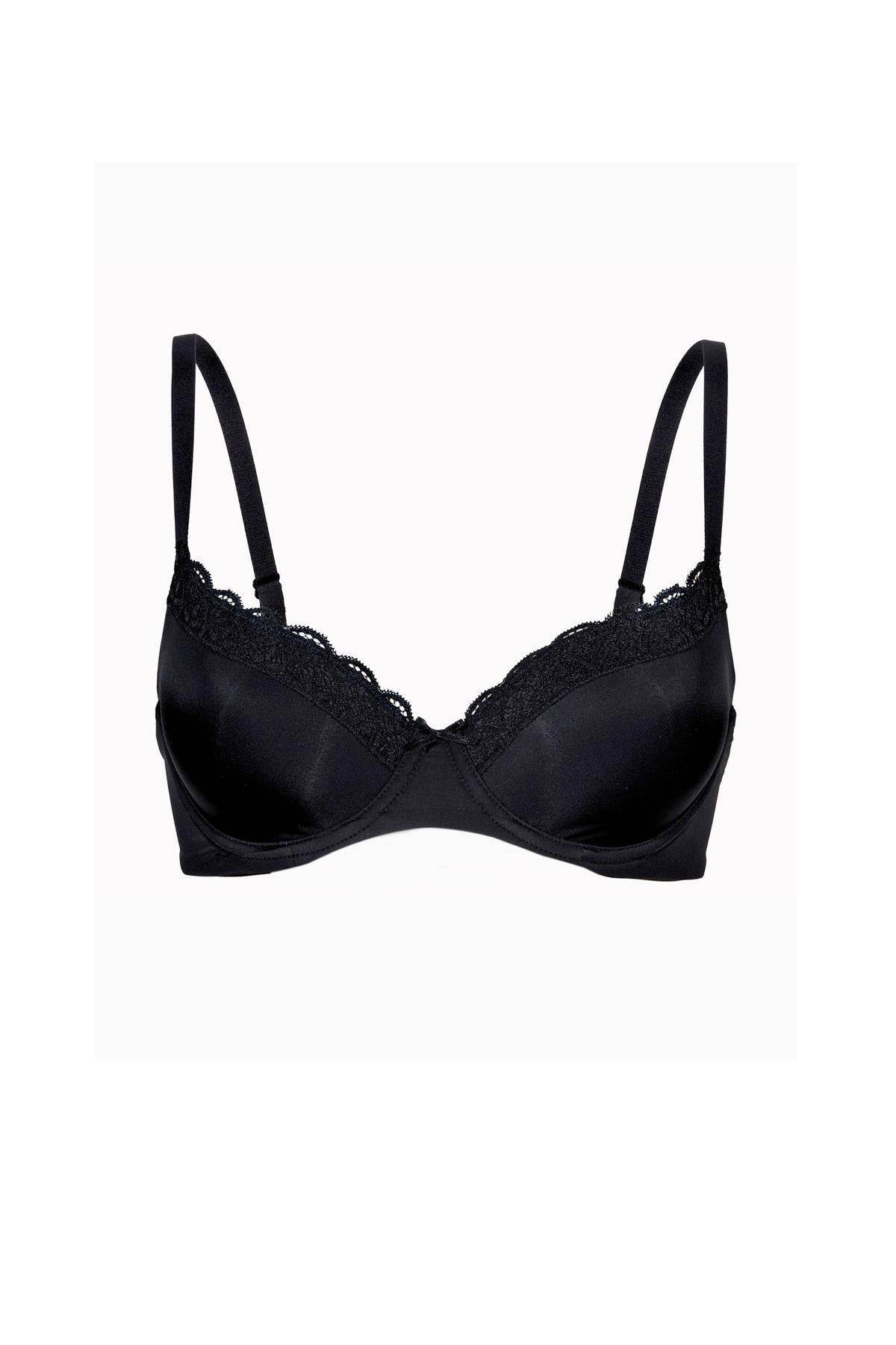 Reggiseno Sfoderato con ferretto Donna L4142 nero Lovable - evabiancheria