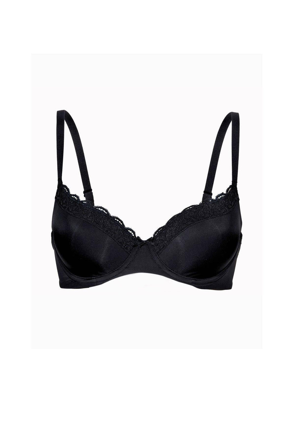 Reggiseno Sfoderato con ferretto Donna L4142 nero Lovable evabiancheria