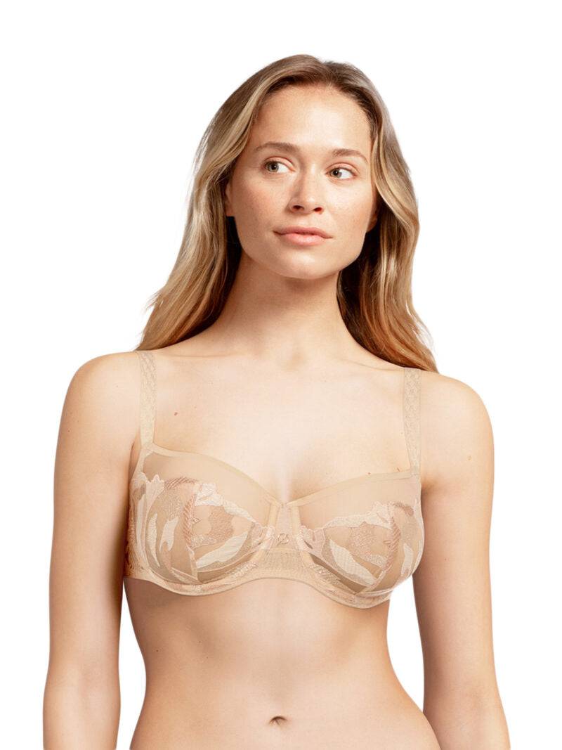 Reggiseno Sfoderato con ferretto Donna MONTAIGNE C19J50 Chantelle evabiancheria