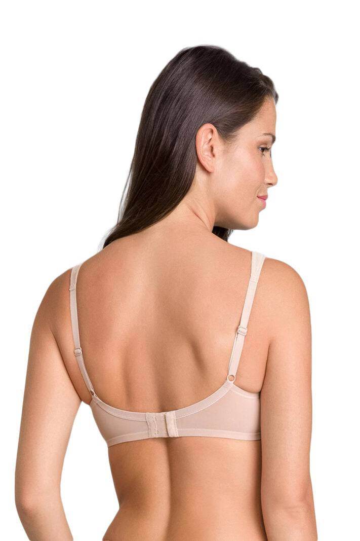 Reggiseno Sfoderato con ferretto Donna P01P4 Nudo/NERO Playtex - evabiancheria