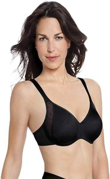 Reggiseno Sfoderato con ferretto Donna P01P4 Nudo/NERO Playtex - evabiancheria